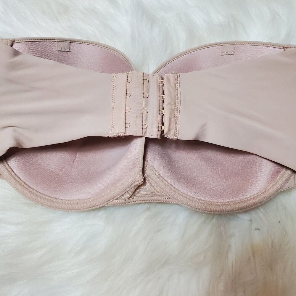 Natori 32DDD Bra Tan Minimal Strapless Underwire Back Closure 729229 NWOT - Picture 2 of 5
